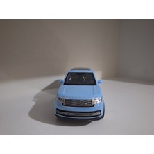 Aksoy Toys Range Rover Sport Plastik Model Araba Işıklı Sesli Açılan Kapılar Mavi RENK20 cm