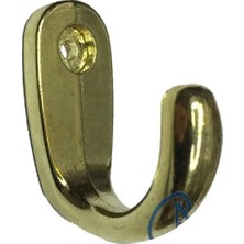 Raftan Topla Büyük Tekli Fincan Askı, Dekor Askısı - Sarı, 100 Adet, 12X23X30 mm
