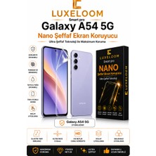 Luxeloom Smart Pro Galaxy A54 5g Nano Şeffaf Ekran Koruyucu (0.15MM)