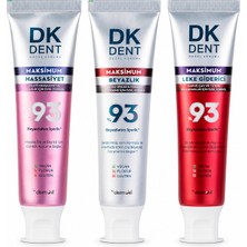 Dermokil Dk Dent %93 Maksimum 3X75 ml (Hassasiyet/leke/beyazlatıcı)