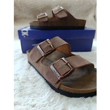 Pazarvia Shop Bırkenstock  Arizona Kahve Ithal Muadil Terlik