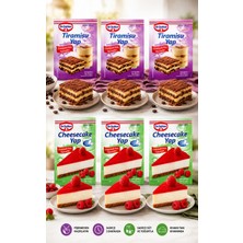 Dr. Oetker 3 Adet Cheesecake Yap 222 Gr+ 3 Adet Tiramisu Yap 91 gr
