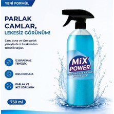 Mixpower Cam Temizleyici Pürüzsüz Parlaklık 750 ml Sprey Lekesiz Parlaklık Sağlayan Etkili Formül
