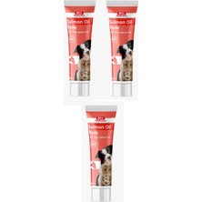 Bio Petactive Salmon Oil Paste Kedi ve Köpek Için Somon Yağı Macun 100 Ml. x 3 Adet