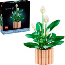 Küçük Hazine 11504 LEGO Botanicals Barış Çiçeği - Pace Lily 474 Parça +18 Yaş