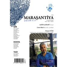 Dergi Kapında Maraşantiya Dergi 20.sayı Nisan-Mayıs-Haziran 2026