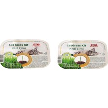 Bio Petactive Cat Grass Kit Doğal Kedi Çimi Kiti x 2 Adet
