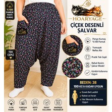 Hoaryage Turlu Viskon Penye Şalvar Pantolon , Paçası Manşetli Sosyete Şalvar %100 Pamuk 36-44 Beden