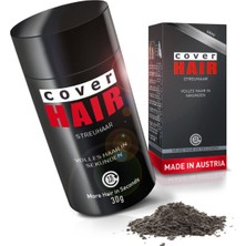 Cover Hair Saç Fiberi Dolgunlaştırıcı Kellik Kapatıcı Toz (Topik Tozu) 30GR.