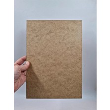 Mu Art Ahşap Duralit Ham Mdf , 3 mm Kalınlık , A4 Ebatında Resim Altlığı