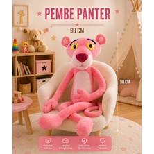 Toyzoy Toys Pembe Panter Peluş 90 Cm- Dev Boy & Sevimli Çocuk Hediyesi