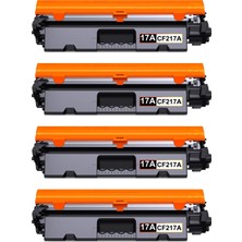 4 Adet Hp Laserjet Pro M102W Yazıcı Uyumlu 17A - CF217A Muadil Toner