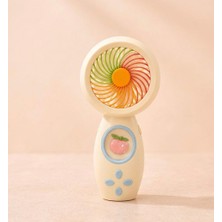Mini Şarjlı El Fanı Sevimli Mini Masaüstü Fan Mini Taşınabilir Fa