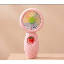 Mini Şarjlı El Fanı Sevimli Mini Masaüstü Fan Mini Taşınabilir Fa