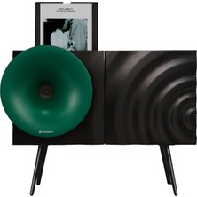 Fennessy Kresling I7S Yeşil Bluetooth Hoparlörlü 100W Hi-Fi Pikap, Plakçalar