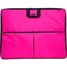 Skaer Apex Proje Çantası Körüklü 55X75 Kumaş Pembe Pckx-7