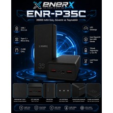 Enerx ENR-P35C 35.000 Mah 2.1A LED Göstergeli Powerbank