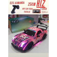 Boratila Toys 1:22 Ölçek 2.4 Ghz Özel Kumandalı 4 Çeker Full Fonksiyon Işıklı 25 Km Hızlı Drift Rc Araba