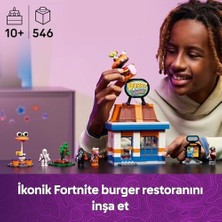 TeknoKapsül Fortnite Durrr Burger Restoranı 77076-10 Yaş Üzeri Çocuklar Için Bronz Bombacı, Burger Bey, Ruh Emi