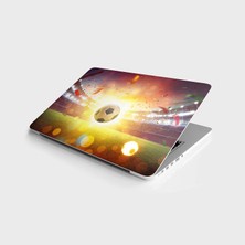 TeknoKapsül Laptop Bilgisayar Notebook Pc Kaplama Etiketi Futbol