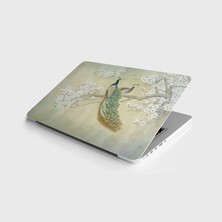 TeknoKapsül Laptop Notebook Pc Kaplama Etiketi Tavuskuşu Ağaç