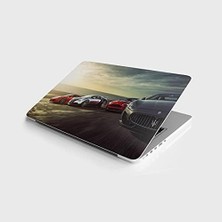 TeknoKapsül Laptop Notebook Pc Kaplama Etiketi Arabalar
