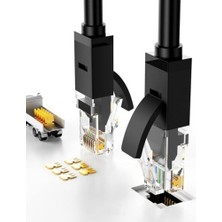 TeknoKapsül Ethernet Kablosu, Ağ Kablosu, Cat Bağlantı Cable Hızlı Veri 4K USB 3.0 1080P (3 Metre)