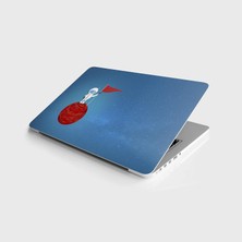 TeknoKapsül Laptop Notebook Pc Kaplama Etiketi Astronot 5