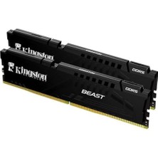 TeknoKapsül Beast 32GB Ddr5 5200MT/S CL36 Dimm Masaüstü Ram Kit (2X16GB) - KF552C36BBEK2/32TR