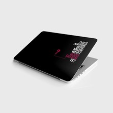 TeknoKapsül Laptop Notebook Pc Kaplama Etiketi Tasarım