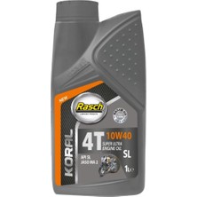 TeknoKapsül 4t 10W40 4 Zamanlı Motosiklet Scooter Yağı – Tam Sentetik Motor Yağı 1 Litre