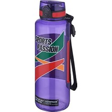 TeknoKapsül Sports Passion Büyük Boy 1500 ml Tritan Su Matarası Kaydırmaz Tutma Özelliği