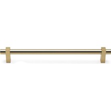 TeknoKapsül 224 mm Altın Rengi Klasik Kulp