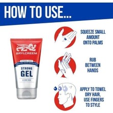 TeknoKapsül Brylcreem Güçlü 24 Saat Tutma Jeli, 150 ml