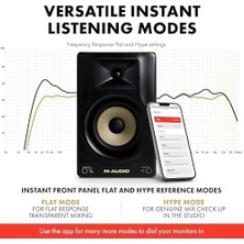 TeknoKapsül Forty Sixty - 6,5” Stüdyo Monitör Hoparlörü, Üretim Miksleme Için Hassas Dsp Crossover, Eq, Kont