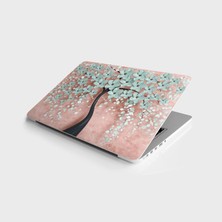 TeknoKapsül Laptop Bilgisayar Notebook Pc Kaplama Etiketi 3D Ağaç