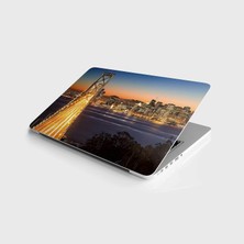 TeknoKapsül Laptop Bilgisayar Notebook Pc Kaplama Etiketi Köprü Akşam
