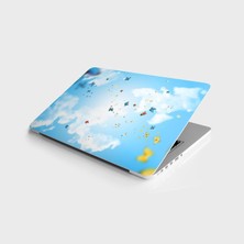 TeknoKapsül Laptop Bilgisayar Notebook Pc Kaplama Etiketi Papatya
