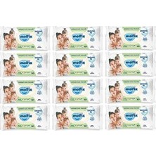 TeknoKapsül Molfix Izotonik Sulu Ferah Temizlik Bebek Islak Havlu Mendil 60 Lı X12