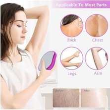TeknoKapsül Crystal Eraser Epilasyon Aleti Tüy Silgisi Tüy Alıcı Fiziksel Kristal Epilatör