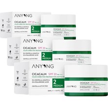 TeknoKapsül Anyong Cica Tiger Grass Ton Eşitleyici Kızarıklık Karşıtı Krem Medium 20 Spf 30 ml Orta Cilt Ton