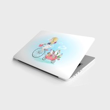 TeknoKapsül Laptop Bilgisayar Notebook Pc Kaplama Etiketi Tavşan Kız