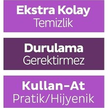 TeknoKapsül Orkide Bahçesi Mopa Uyumlu Yer Temizlik Havlusu&mendili 20 Yaprak