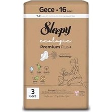 TeknoKapsül Ecologic Hijyenik Ped Gece 16 Adet