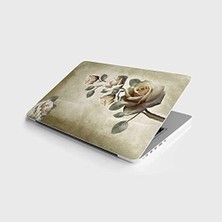 TeknoKapsül Laptop Notebook Pc Kaplama Etiketi Kuru Güller