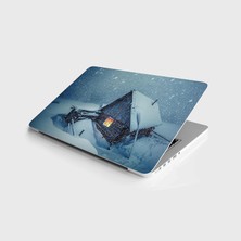 TeknoKapsül Laptop Bilgisayar Notebook Pc Kaplama Etiketi Kar Ev