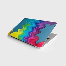 TeknoKapsül Laptop Bilgisayar Notebook Pc Kaplama Etiketi Rengarenk