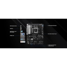 TeknoKapsül Asrock B850 Pro-A Atx Anakart, Amd Am5 Ryzen 9000 & 8000, Ddr5, 4x M.2 Ssd, 4K 120Hz, Amd Expo