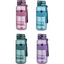 TeknoKapsül Tritan Su Matarası 1000ML 1 Litre Büyük Boy Yenilenen Renkler