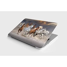 TeknoKapsül Laptop Notebook Pc Kaplama Etiketi Atlar